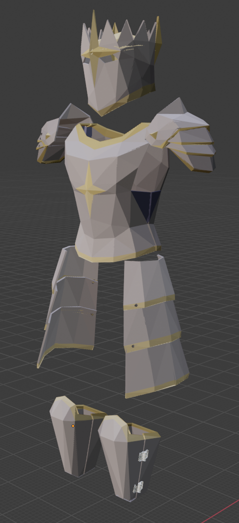 Justiciar Armor/Armour (Old School Runescape)